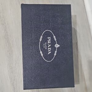 Prada Navy Box with White Logo